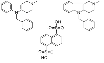 美海屈林萘二磺酸盐